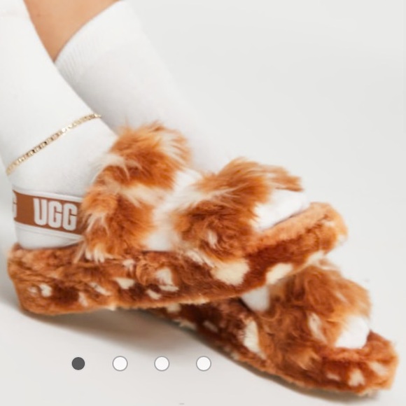 NIB UGG oh yeah “limited edition spots” natural - Picture 3 of 14